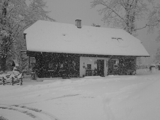 Ferienhaus im Winter | © Frau Breitegger