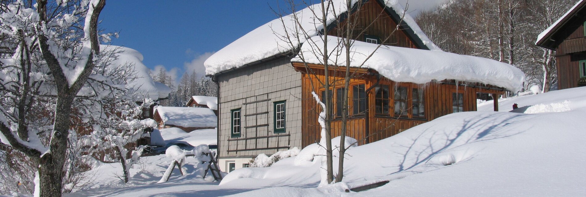 Ferienhaus Wilpernig, Grundlsee,im Winter