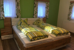 Schlafzimmer Ferienhaus Wuttijockl