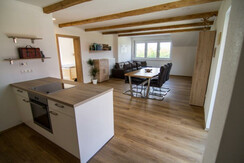Ferienhof Pauritsch Appartement Küche und Essberei