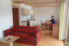 Kulm Wohn- Küchenbereich