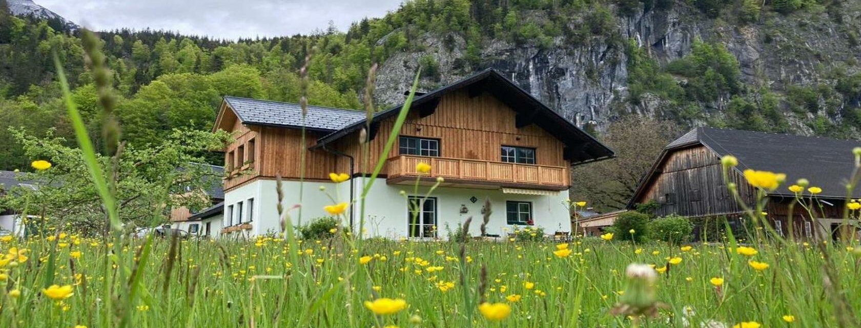 Haus Egglmeier, Grundlsee, Haus vor Gößler Wand