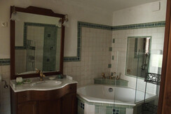 Ferienwohnung Isa è bella Badewanne