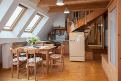 Ferienwohnung Neubauer Essbereich