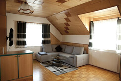 Ferienwohnung Peklar Wohnzimmer