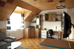 Ferienwohnung Peklar Schreibtisch