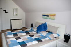 Ferienwohnung Peklar Schlafbereich