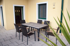 Ferienwohnung Pronegg-Krainz Weintraube Terrasse