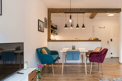 Ferienwohnung Seeblick, Grundlsee, Wohnraum