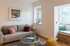 Ferienwohnung Seeblick, Grundlsee, Couch
