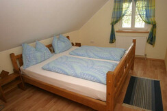 Eines der Doppelzimmer im Hause Wieser-Vollmaier