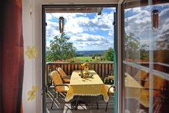 Sicht aus der Wohnküche