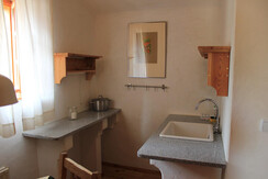 Ferienwohnungen Sonnenberg helle Küche