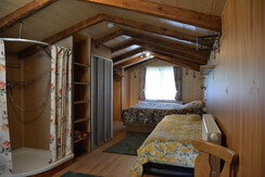 ausgebauter Dachboden von außen erreichbar