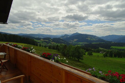 Ferienwohnung Balkon