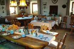 Frühstück in der Stube