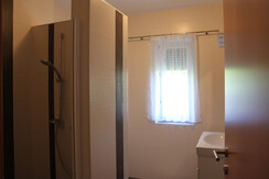 Dusche mit WC