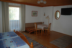 Blick ins Doppelzimmer