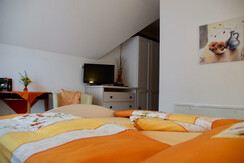 Freundliches Doppelzimmer im Gästehaus Lisa