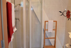 Badezimmer im Gästehaus Lisa