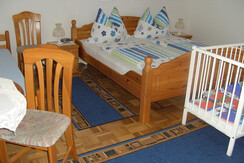 Dreibettzimmer Nr. 4 ideal für Familien