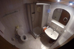 Zimmer 3, Dusche