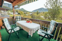 Gästewohnung Sebastian, Grundlsee, Balkon