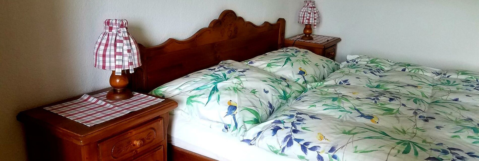 Gästezimmer Tscheppe Doppelbett