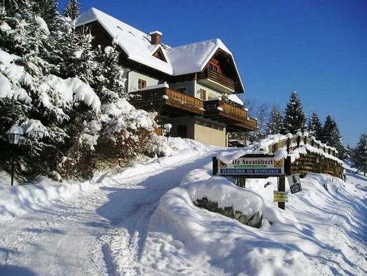 Pension Maurer, Hausansicht Winter