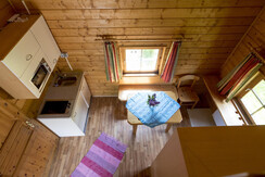 Blick vom Schlafboden