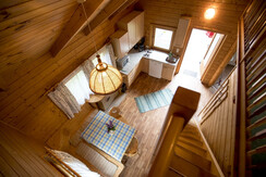 Blick vom Schlafboden