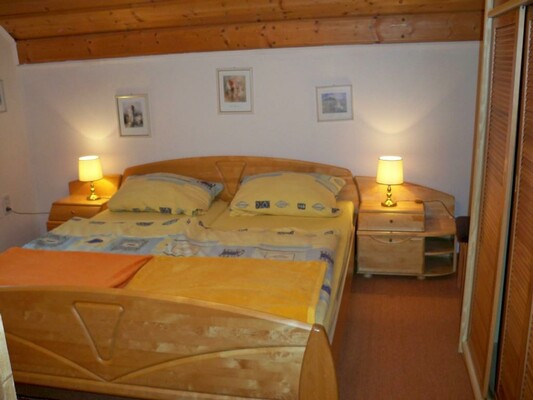 Georges Rast, Altaussee, Schlafzimmer