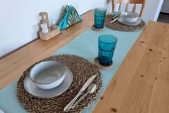 Glanz & Gloria aufgedeckter Tisch