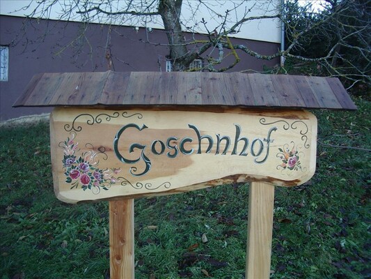 Goschnhof Tafel