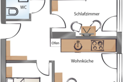 Grundriss Appartement 1
