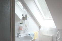 Badezimmer im Haus am Steinriegl