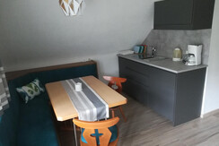 Kochbereich Appartement im Haus Anneliese