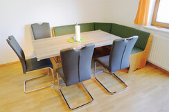 Kitchen and dining table