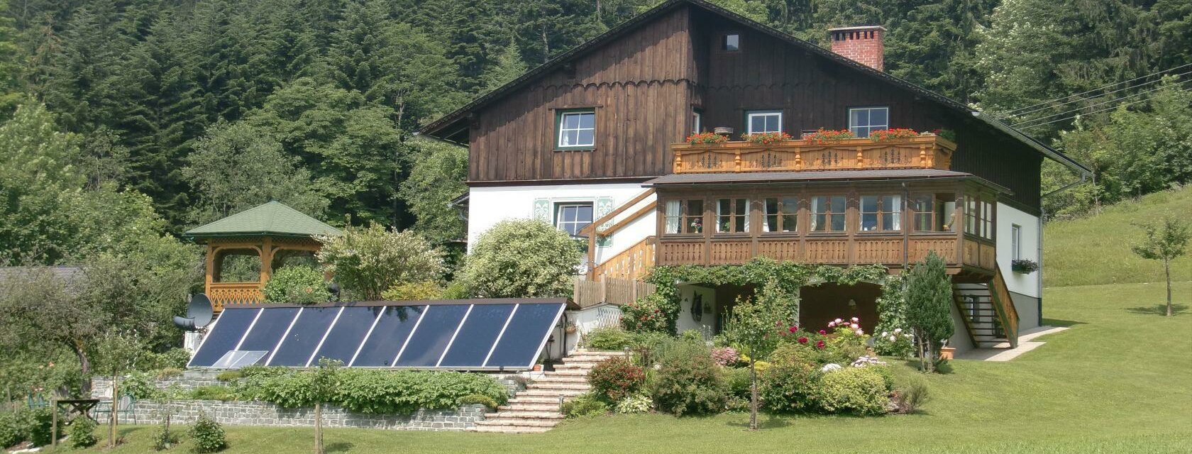 Haus Brandstätter, Grundlsee, Hausansicht