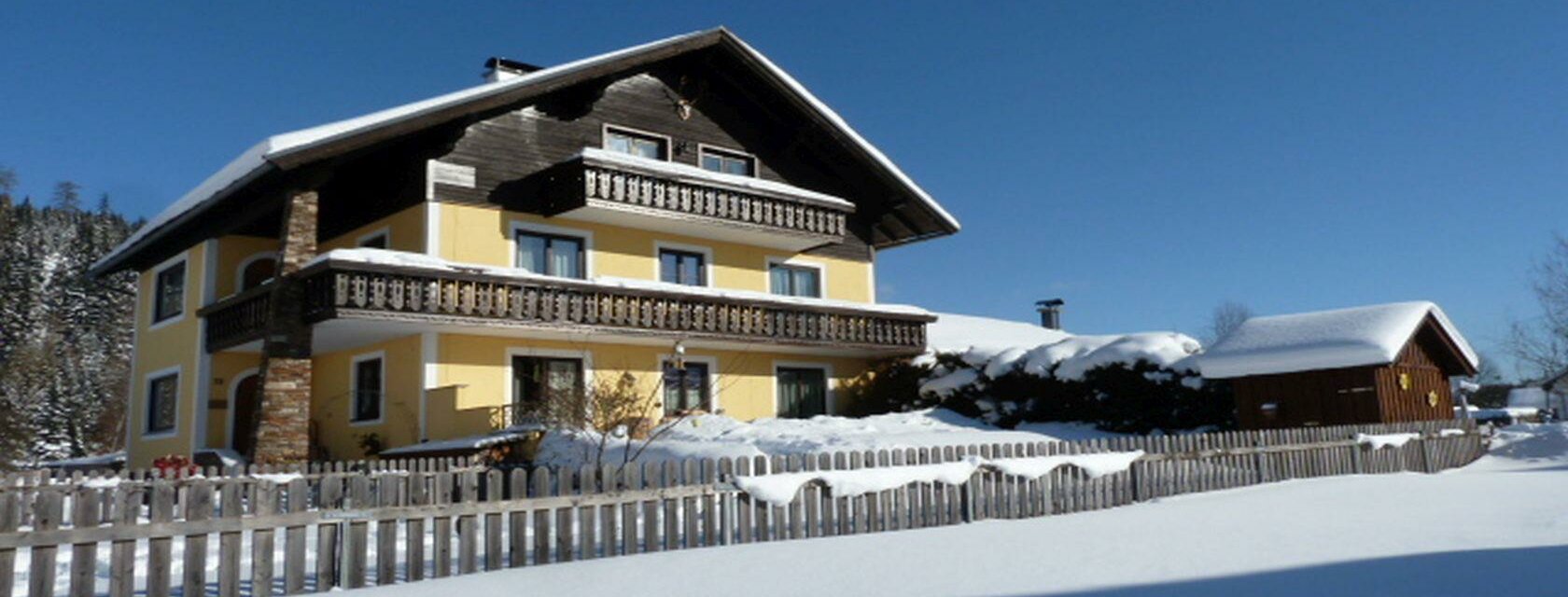 Haus Edeltraut im Winter