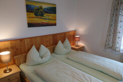 Haus Grill Hias, Bad Aussee, Bett