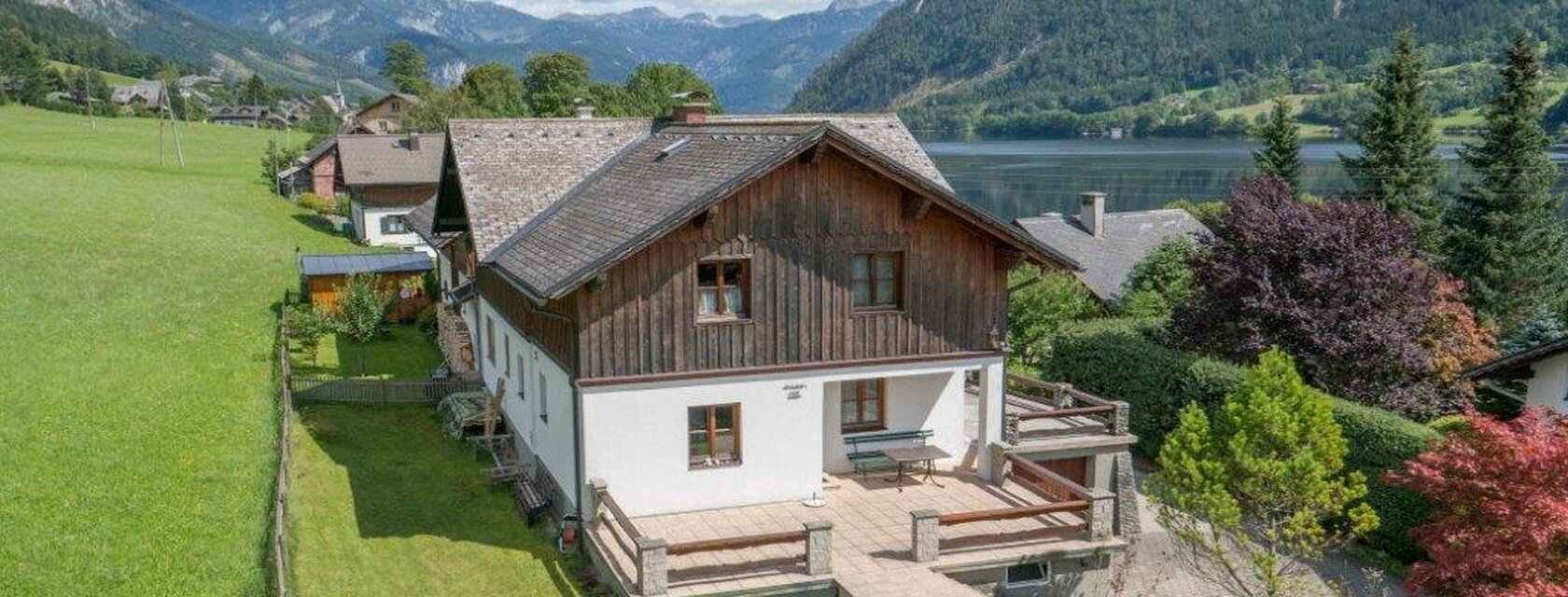 Haus Hillbrand, Grundlsee, mit Seeblick