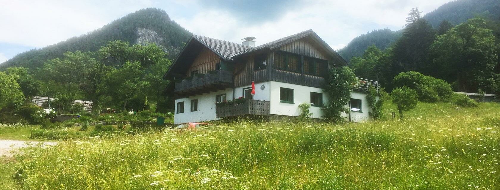 Haus Höber, Grundlsee, Haus mit Seeblick