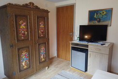 DZ Schlafzimmer Blick vom Bett