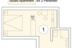 Wohnung Ost Plan