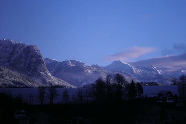 Haus Lerchenreith, Bad Aussee, Panorama im Winter | © Haus Lerchenreith