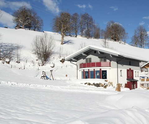 Haus Lorenz im Winter