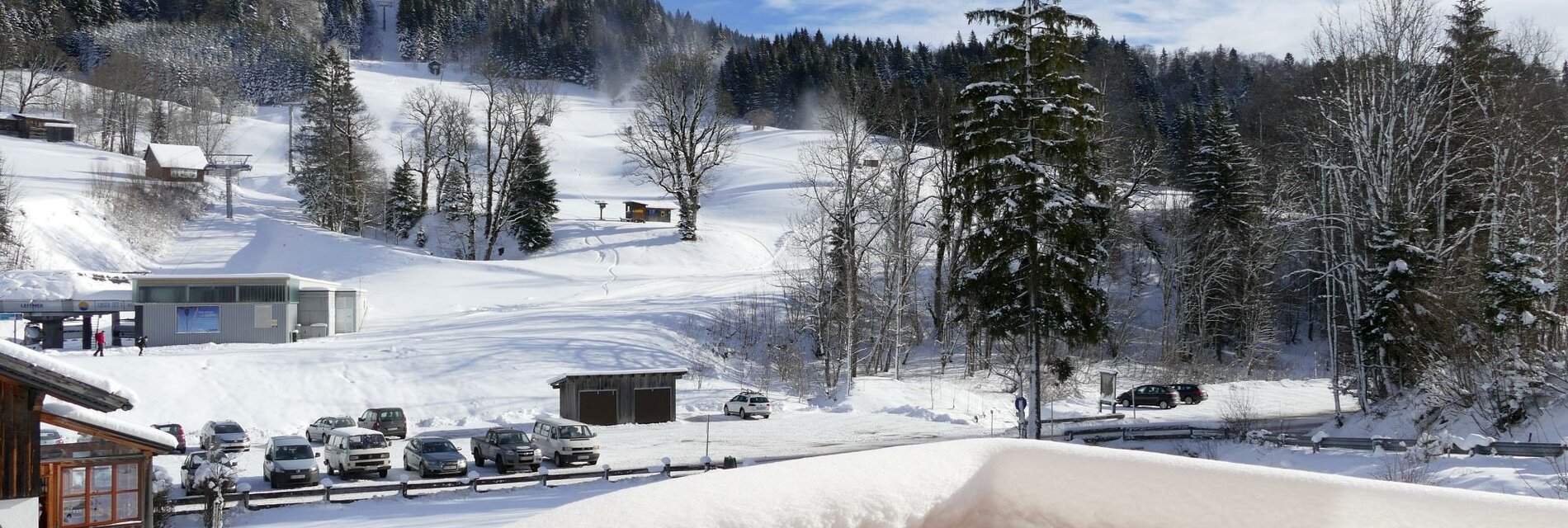 Haus Loserblick, Altaussee, Terrasse Winter