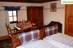 Haus Powoden Doppelzimmer Sitzgelegenheit