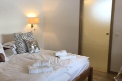 Master bedroom - King sized bed